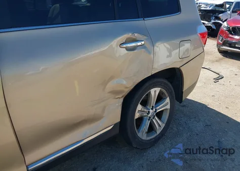 2011 Toyota Highlander Limited V6 from USA, damaged, VIN 5TDDK3EH8BS086668